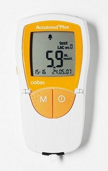 roche diagnostics test accutrend plus per lettura glicemia colesterolemia trigliceridi lattato accutrend ean 4015630056163