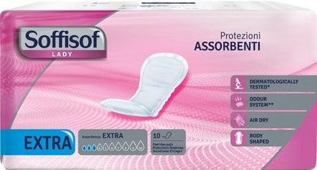 s i l c pannolone per incontinenza sagomato soffisof lady extra 10 pezzi ean 8007300010250