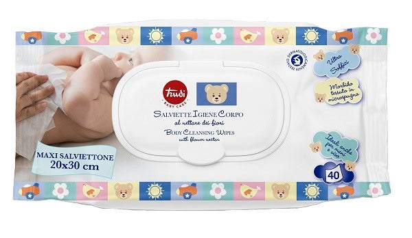 s i l c trudi baby care salviettine igiene corpo 40 pezzi trudi ean 8007300007731