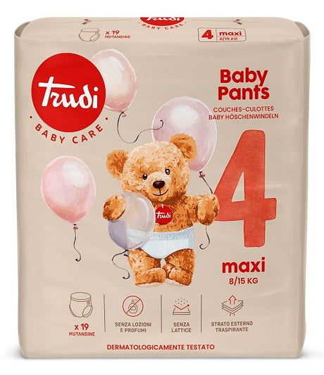 s i l c trudi baby pants maxi 815 kg 19 pezzi trudi ean 8007300011318