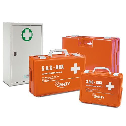 safety cassetta pronto soccorso plastica vuota tipo c safety