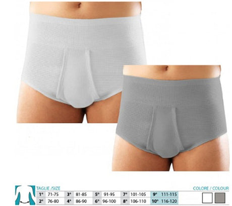 safte orione 309 slip uomo contenitivo aperto grigio 4 orione ean 8053904506712