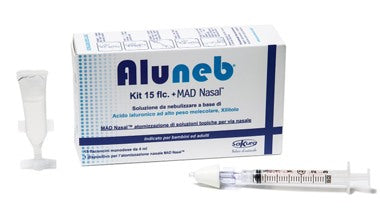 sakura italia aluneb kit soluzione isotonica 15 flaconcini da 4 ml mad nasal atomizzatore aluneb