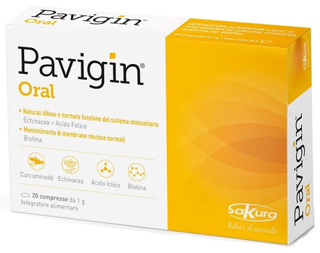 sakura italia pavigin oral 20 compresse
