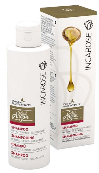 san eco vit srl incarose riad argan shampoo 200 ml ean 8002712023560