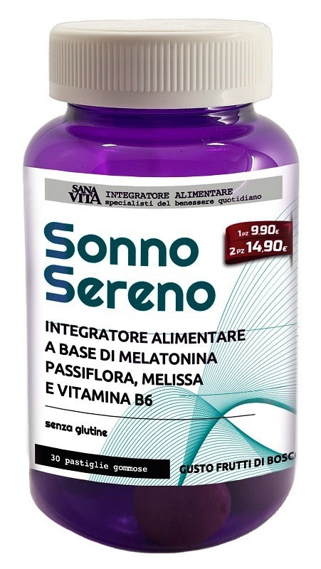 sanavita sanavita sonno sereno 30 gommose sanavita ean 8052049553223