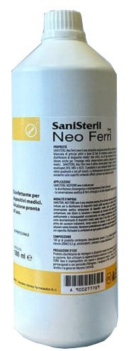 sanitas lab chimico farm disinfettante conservante per strumenti chirurgici dentistici e sanitari sanisteril neoferri 1000ml
