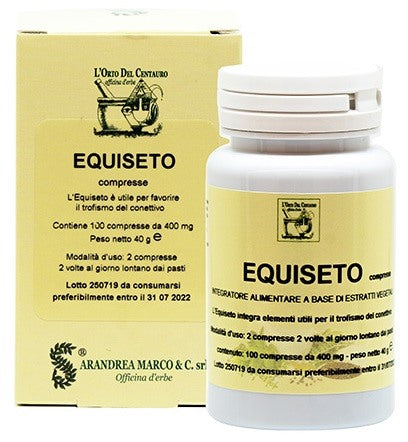 sarandrea marco c equiseto 400 macerato glicerico 100 compresse ean 8015127201966