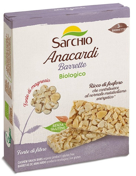 sarchio barrette anacardi 75 g sarchio ean 8003712010772