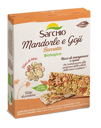 sarchio barrette mandorle e goji 4x20 g sarchio ean 8003712009516
