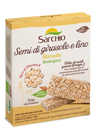 sarchio barrette semi di girasolelino 4x20 g sarchio ean 8003712008281