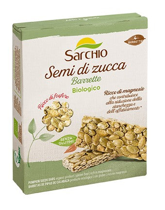 sarchio barrette semi zucca 4x20 g sarchio ean 8003712008663