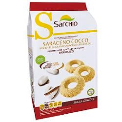 sarchio biscotti saraceno cocco senza lievito 200 g ean 8003712009264