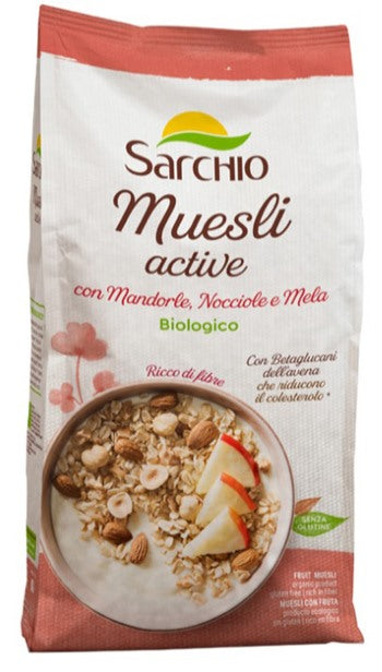 sarchio muesli active 250 g sarchio ean 8003712010437