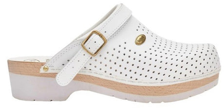 scholl shoes clog scomf bs ce bycast unisex white woods bianco 39 scholls ean 5038483320259
