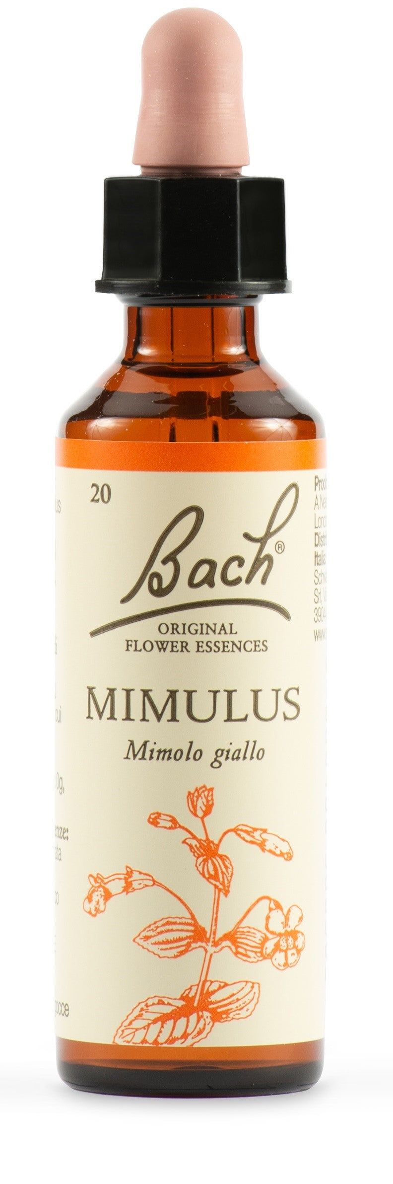 schwabe pharma italia mimulus bach orig 20 ml schwabe pharma italia ean 5000488300383