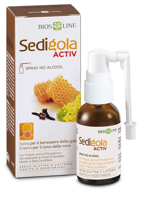 sedigola apix sedigola activ spray gola 30 ml sedigola ean 8030243035851