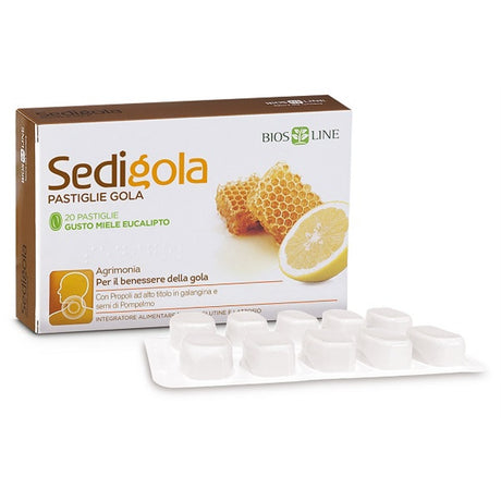 sedigola apix sedigola miele eucalipto 20 pastiglie sedigola ean 8030243024367
