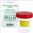 sella contenitore per urina sterile misura grande capienza 120 ml ean 8032632601418
