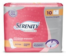 serenity spa serenity assorbente advance extra 6 x 10 pezzi serenity ean 8058150563175