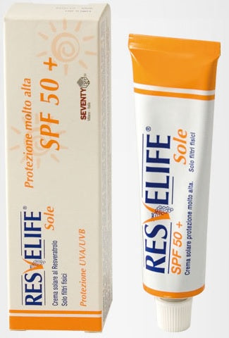 seventy bg resvelife sole tot crema spf50 30 ml