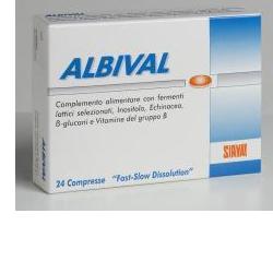 sirval albival probiotico 24 compresse