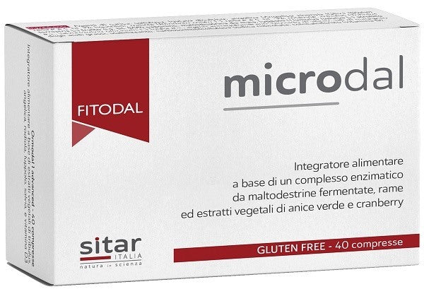 sitar italia microdal 40 compresse fitodal sitar ean 8058268410705