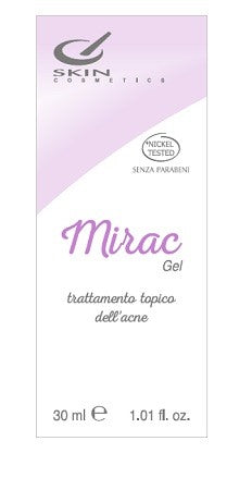 skin cosmetics mirac gel trattamento topico acne 30 ml