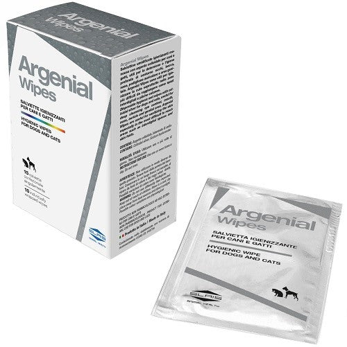 slais argenial wipes salviette igienizzanti cani e gatti 15 pezzi ean 8057432771604