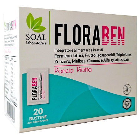 soal pharma floraben pancia piatta 20 bustine ean 8053847210097