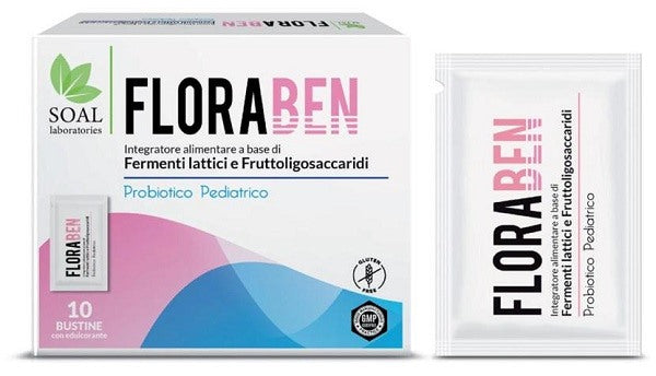 soal pharma floraben pediatrico 10 bustine ean 8053847210028