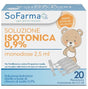sofarmapiu soluzione salina 09 20 flaconi 25 ml sofarmapiu sofarmapiu ean 8388766675840