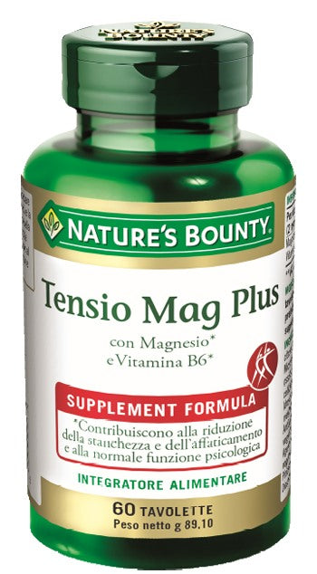 solgar italia tensio mag plus 60 tavolette nature s bounty ean 0074312003486