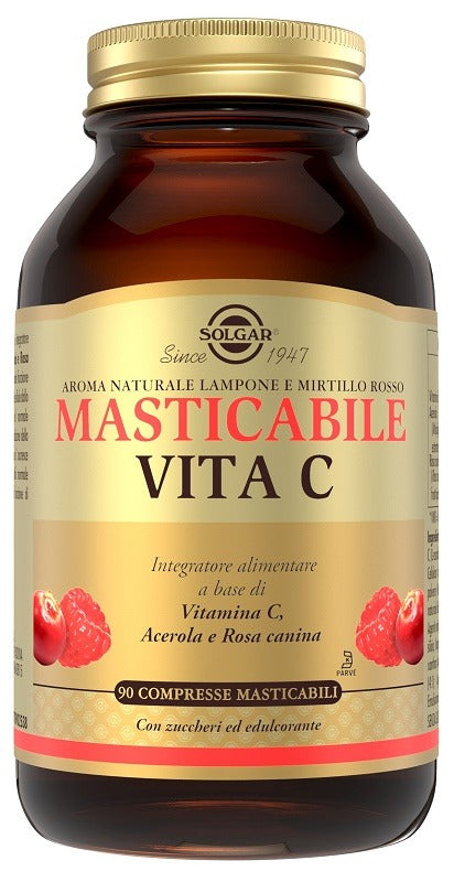 solgar vita c masticabile 90 compresse masticabili solgar ean 0033984015883