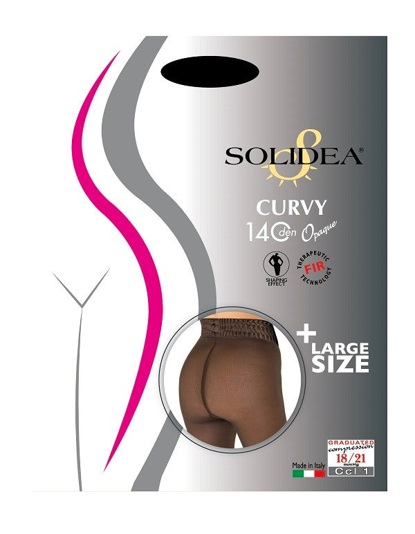 solidea by calzificio pinelli curvy 140 opaque collant moka 4l xl solidea ean 8300496062660