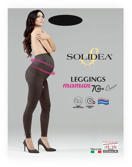 solidea by calzificio pinelli legging maman 70 opaque per gestanti nero m solidea ean 8300496057666