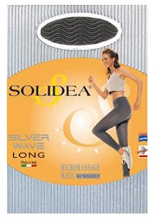 solidea by calzificio pinelli silver wave long nero m solidea ean 8300496029724