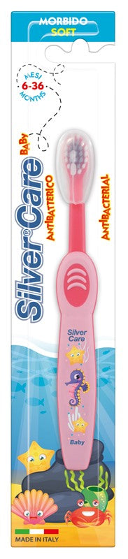 spazzolificio piave spa silvercare spazzolino morbido baby new ean 8009315043544