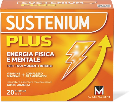 sustenium sustenium plus arancia 20 bustine sustenium ean 8059591081150