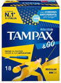 tampax tampax go regular 18 pezzi tampax ean 8001480411456