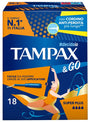 tampax tampax go super plus 18 pezzi tampax ean 8001480411470