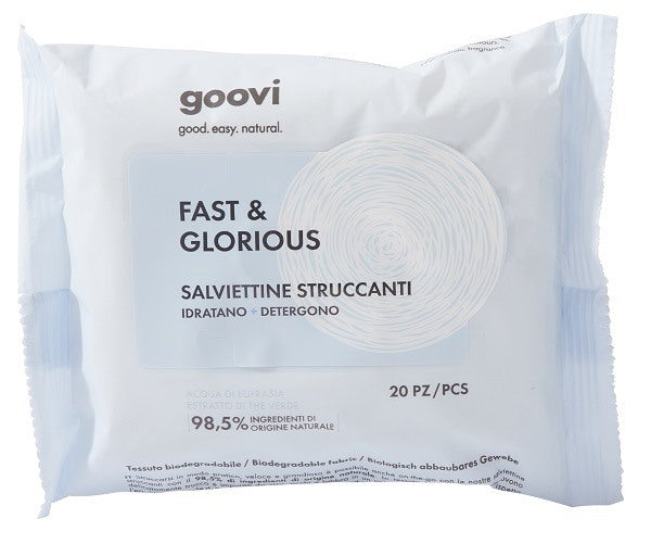 the good vibes company srl goovi salviettine struccanti 20 pezzi ean 8056149701232