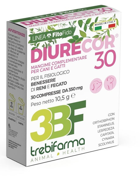 trebifarma diurecor blister 30 compresse trebifarma ean 8033650120622