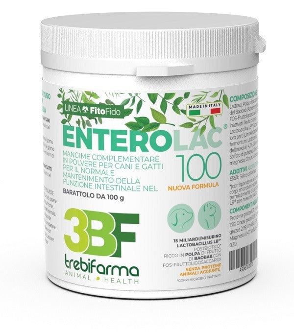 trebifarma enterolac polvere barattolo 100 g enterolac ean 8033650120066