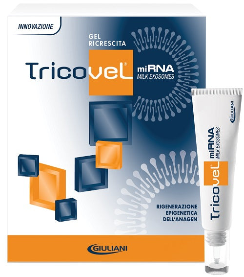 tricovel tricovel mirna milk exosomes gel ricrescita 4 tubetti da 15 ml tricovel