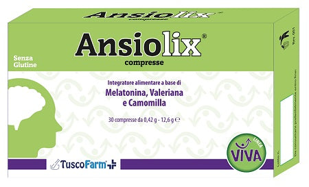 tuscopharm ansiolix 30 compresse ean 8057506980116