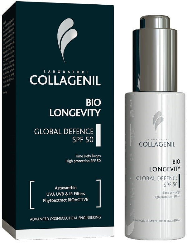 uniderm farmaceutici collagenil bio longevity global defence 30 ml collagenil ean 8032836152167