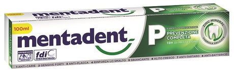 unilever italia mkt oper mentadent p 100 ml mentadent ean 8717163750049