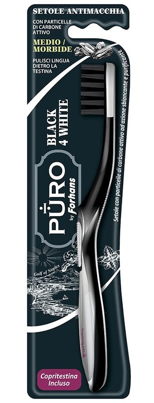 uragme forhans spazzolino black4white setole carbone forhans ean 8002185076407