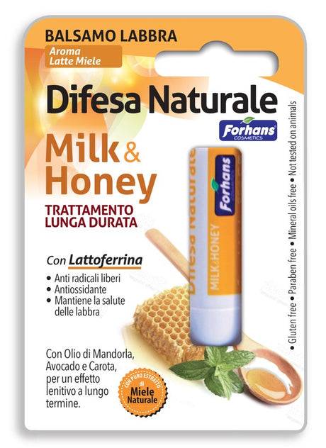 uragme srl forhans balsamo labbra difesa naturale milkhoney forhans ean 8002185082064